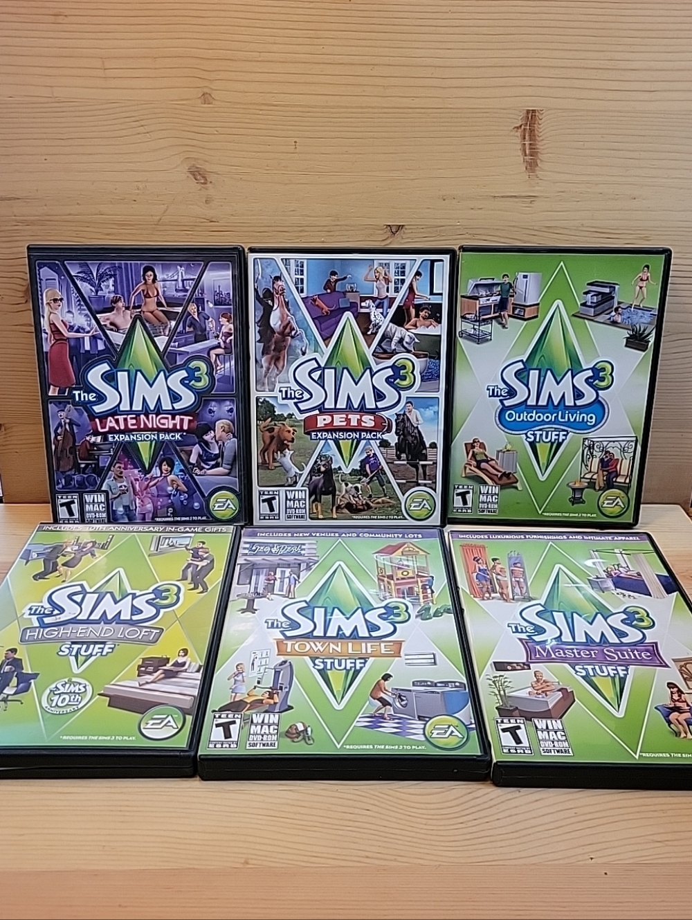 The Sims 3  7 Expansion packs Windows Mac PC